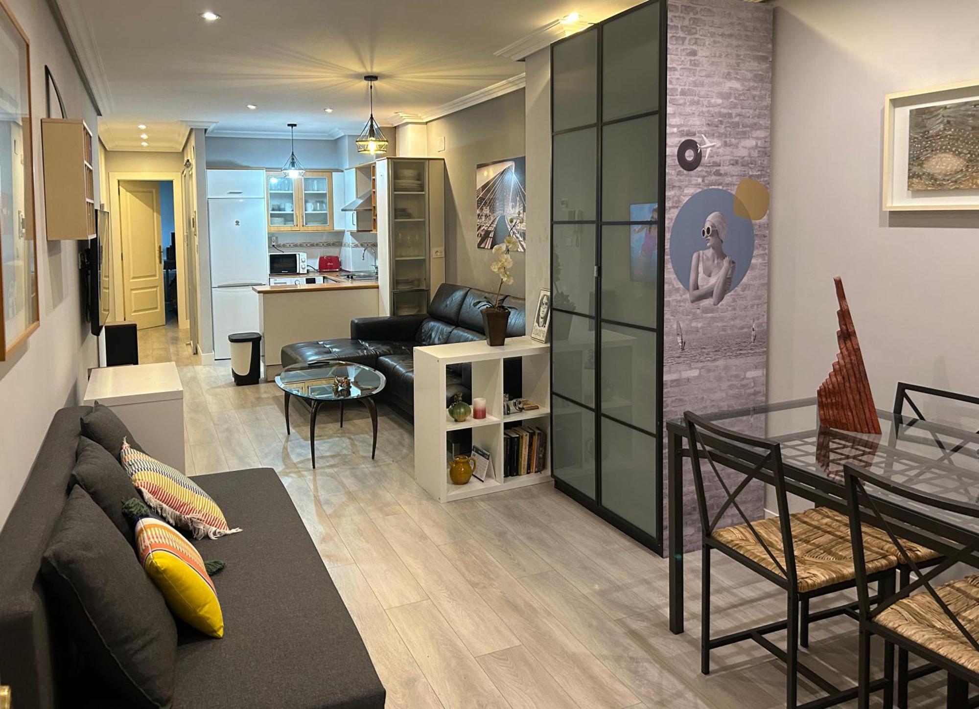 Apartamento Frente Al Guggenheim. Urbanizacion De Lujo En El Centro บิลเบา ภายนอก รูปภาพ